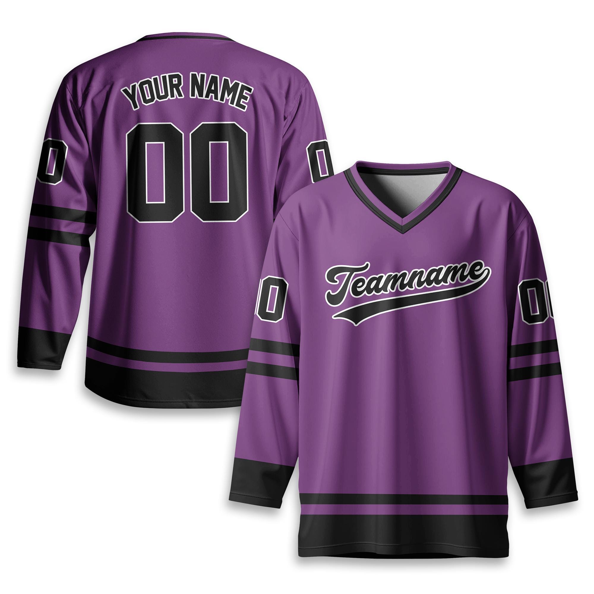 Personalized Ice Hockey Jersey For Men Women, Custom Name Number Hockey Jersey Shirt, Hockey Jersey Sport Team Uniform for Hockey Fans Gift