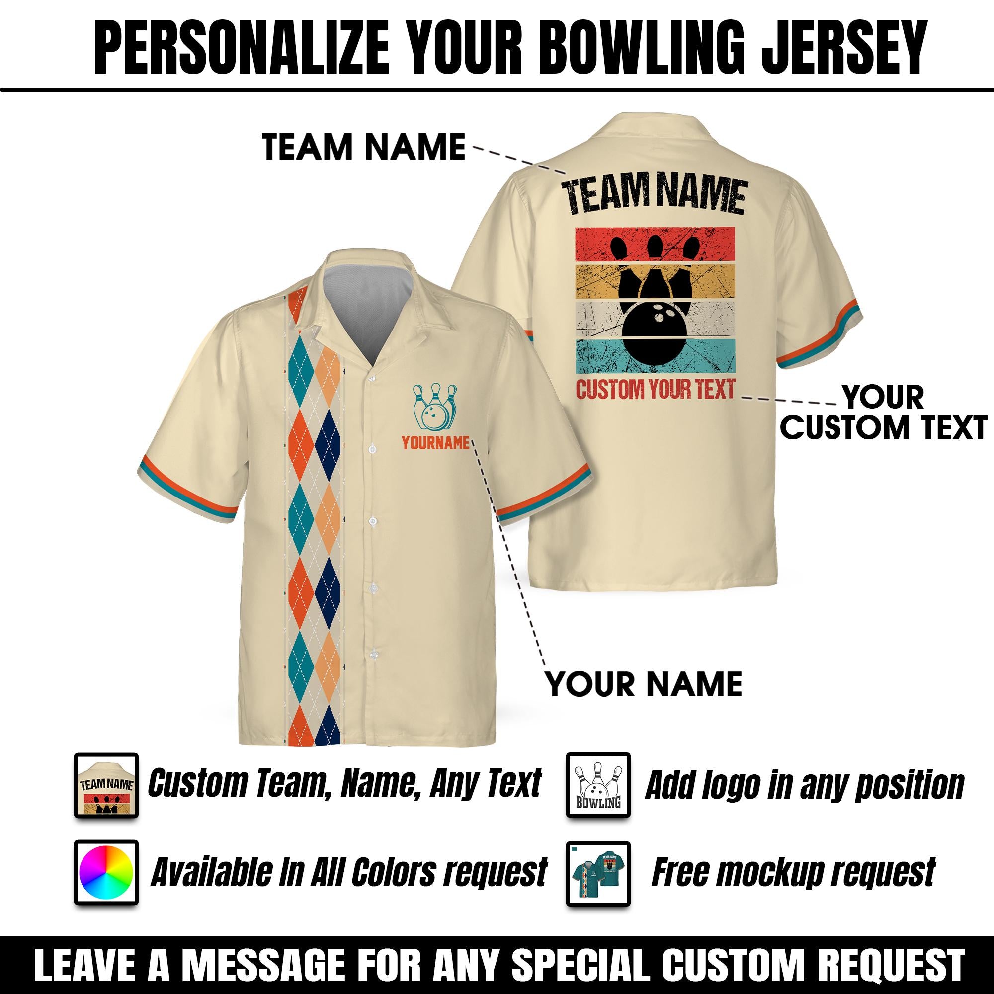 Custom Name Bowler Button Down Jersey, Personalized Retro Bowling Shirt for Adult Youth Kid, Matching Bowling Team Shirt,Funny bowling shirt
