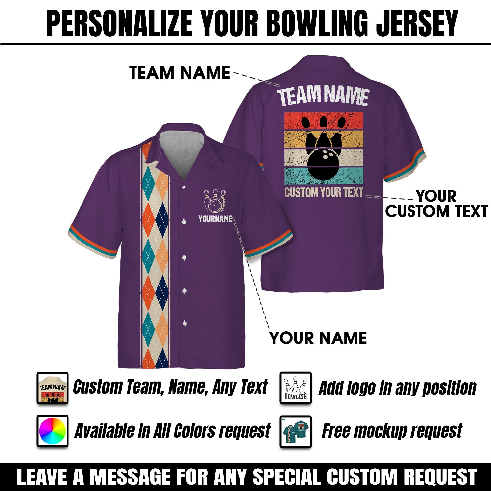 Personalized Retro Bowling Shirt for Adult Youth Kid, Custom Name Vintage shirt button down, Matching Bowling Team Shirt, Vintage shirts 90s