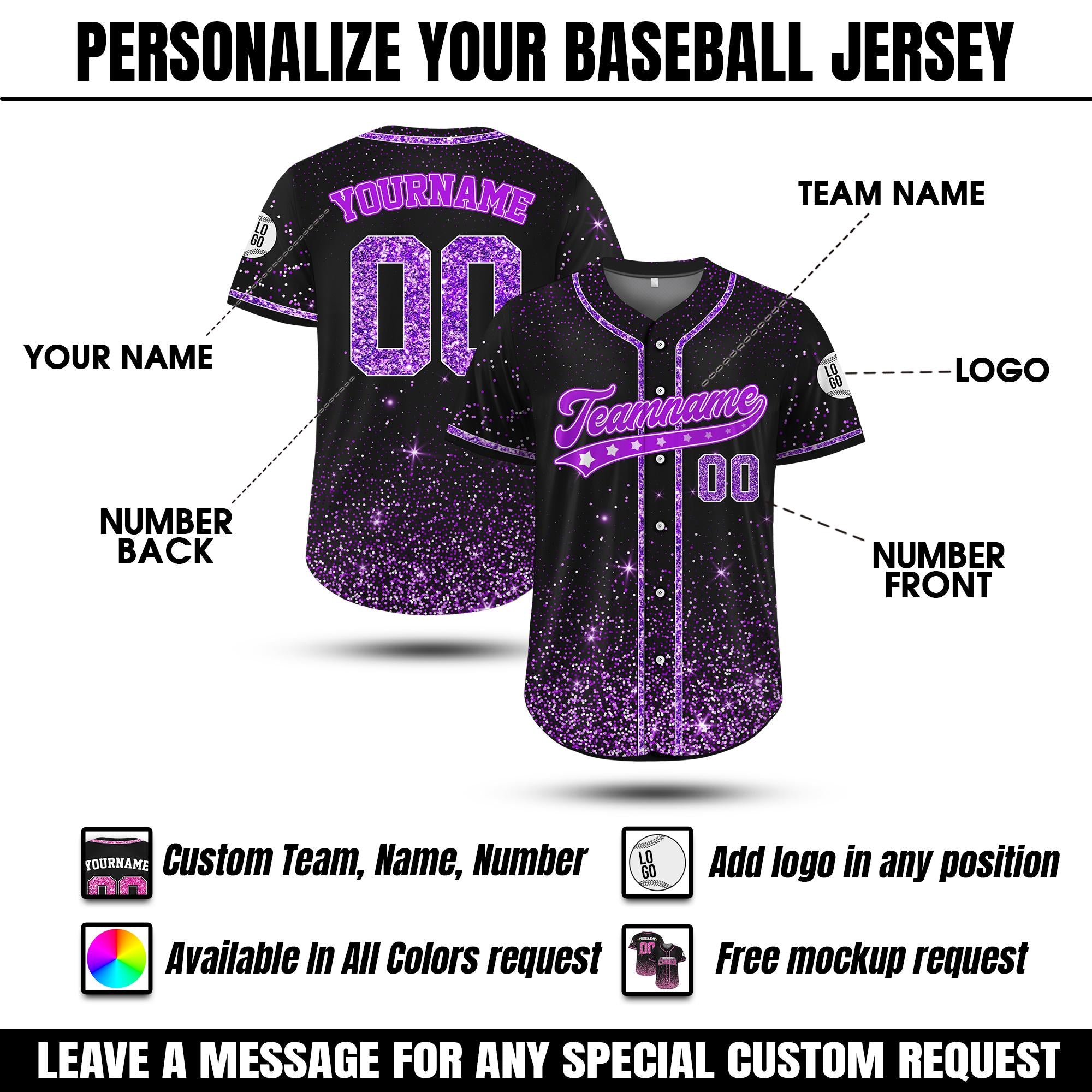 Custom Team Name Number Cheer Baseball Jersey for Unisex Adult Kid, Custom Team Cheer Dance Shirt For Cheerleader, Glitter Cheer Mom shirt