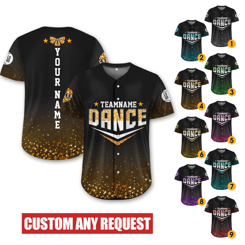 Custom Team Name Glitter Cheer Shirt for Adult Kid, Custom Team Cheer Shirt For Cheerleader, Dance Mom Gifts, Matching Jersey Dance Gifts