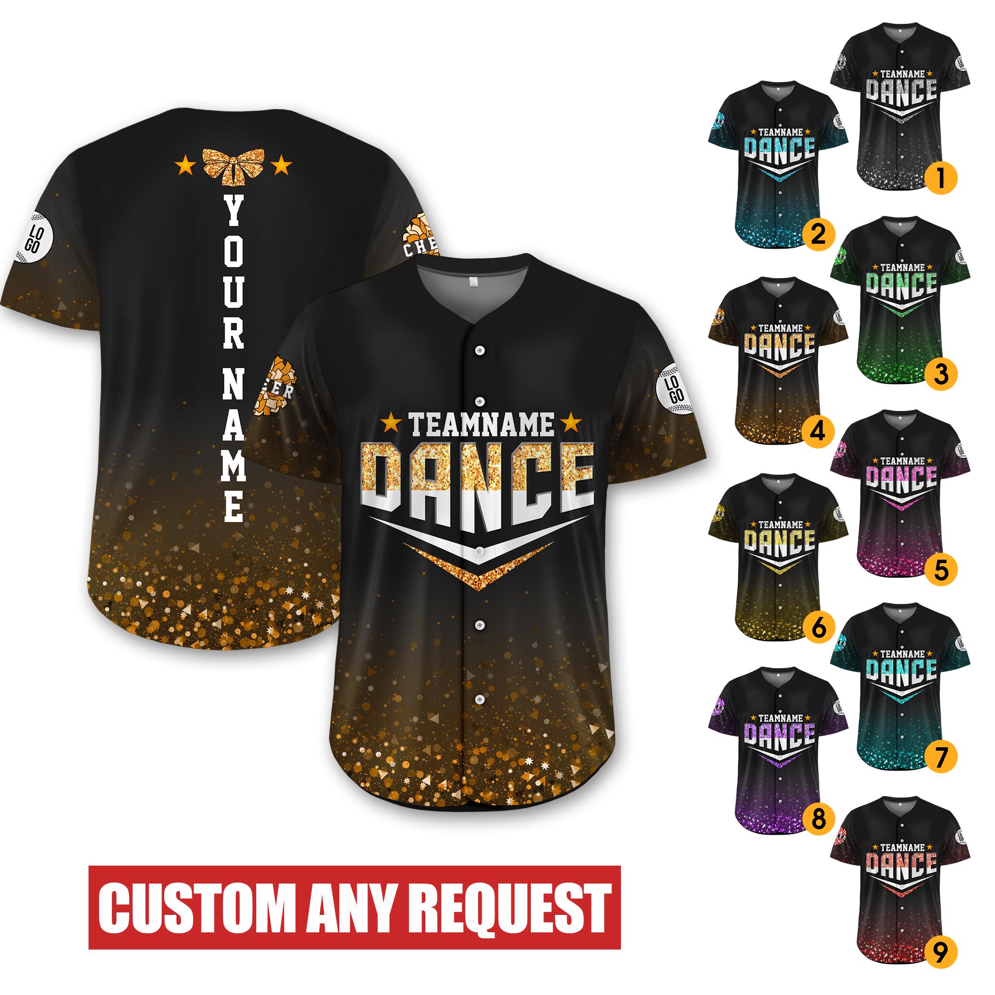 Custom Team Name Glitter Cheer Shirt for Adult Kid, Custom Team Cheer Shirt For Cheerleader, Dance Mom Gifts, Matching Jersey Dance Gifts