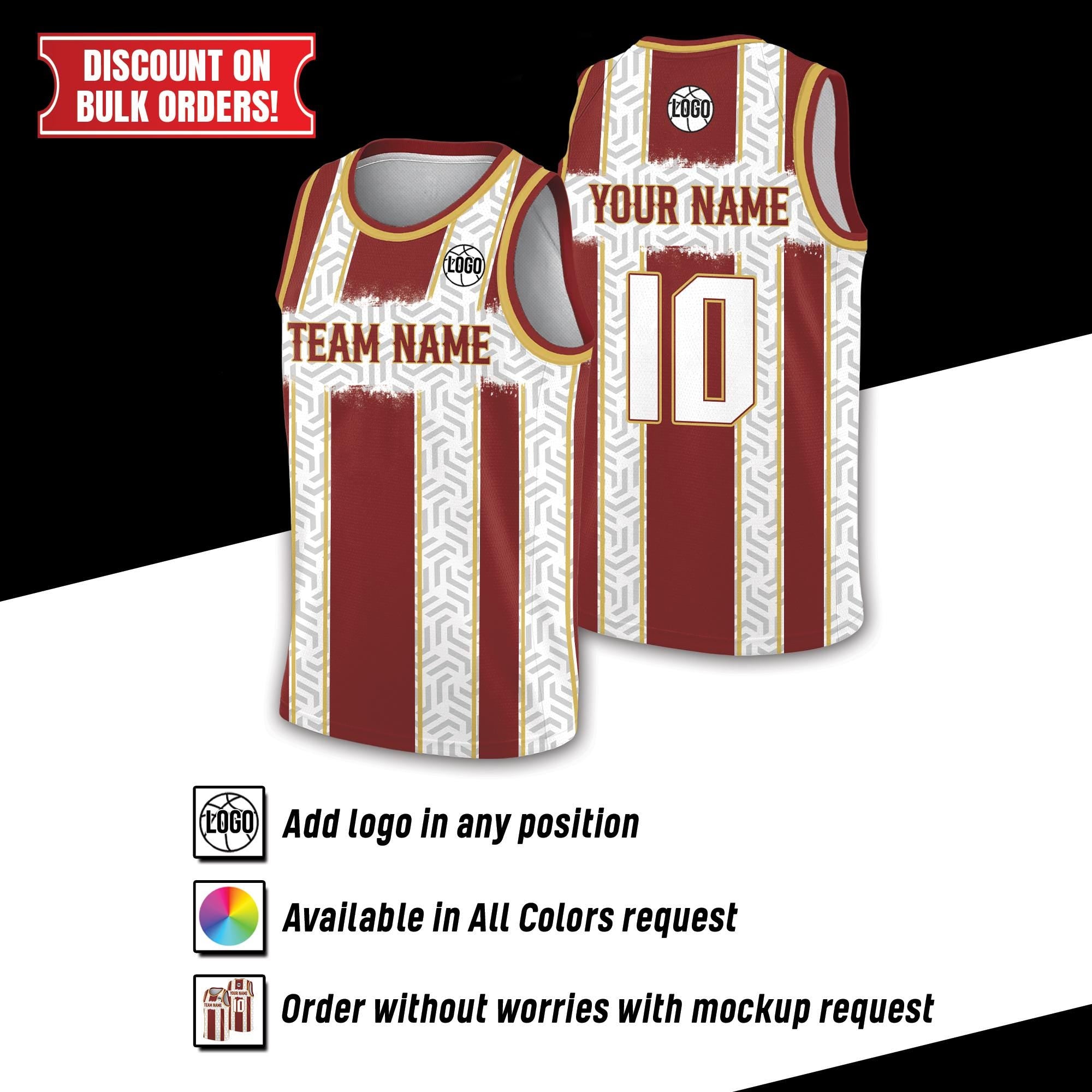 Personalized Team Name & Number Logo Basketball Jersey For Adult Kid, Custom Basketball Jersey for Fan Lovers Players, Fan Basketball Top