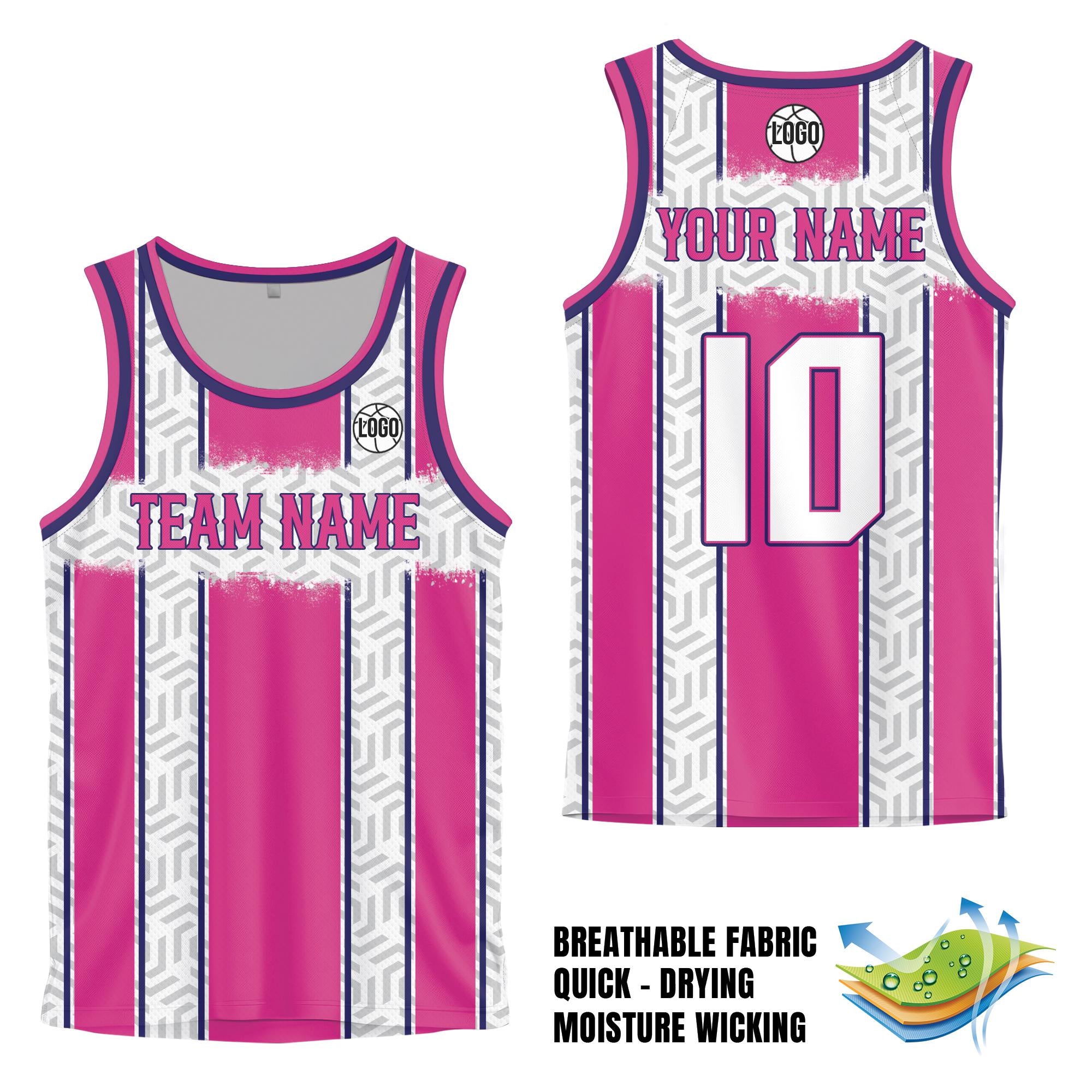 Personalized Team Name & Number Logo Basketball Jersey For Adult Kid, Custom Basketball Jersey for Fan Lovers Players, Basketball Team