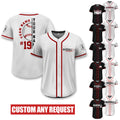 Personalized Team Name Number Mom Baseball Jersey, Custom Mothers Day Baseball Jersey Shirt, Cheer Mom Gift for Mom,Game Day Baseball Jersey