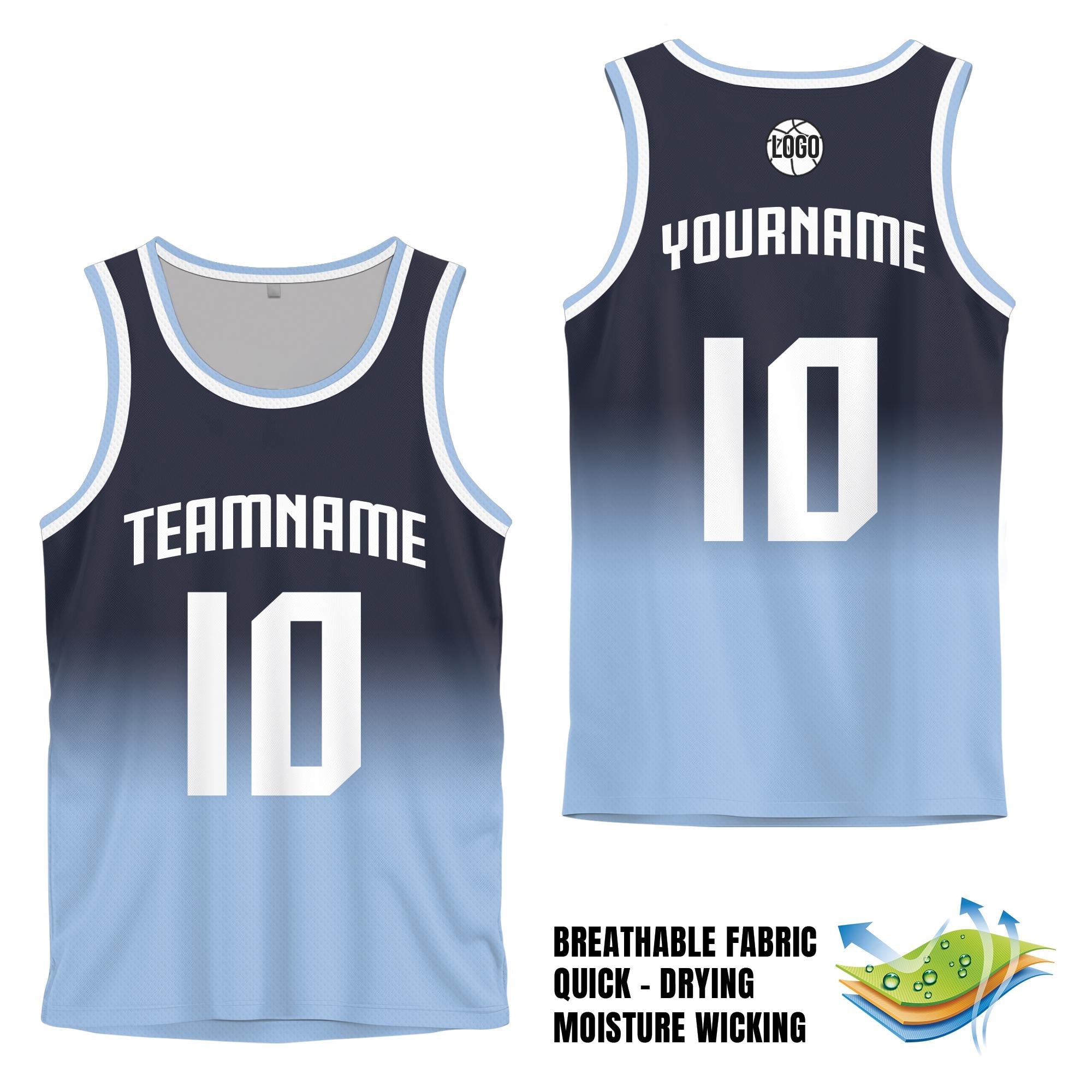 Personalized Team Name Number Logo For Adult Kid Youth Jersey Tank Top, Custom Gradient Basketball Jersey Shirt, Gifts For Basketball Lover