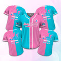Personalized Baby Reveal Baseball Jersey for Men Women Youth Kid, Custom Gender Reveal Jersey, Family Matching Outfits, Reveal Party Jersey