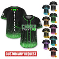 Personalized Name Glitter Baseball Jersey For Men Women Boys Girls, Custom Cheer Mom Gift, Faux Cheer Glitter Jersey, Glitter cheer Shirt
