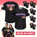Personalized Ice Cream Drip Baseball Jersey for Men Women Youth Kid, Custom Sprinkle Drip Baseball Matching Family Shirt, Birthday Gifts