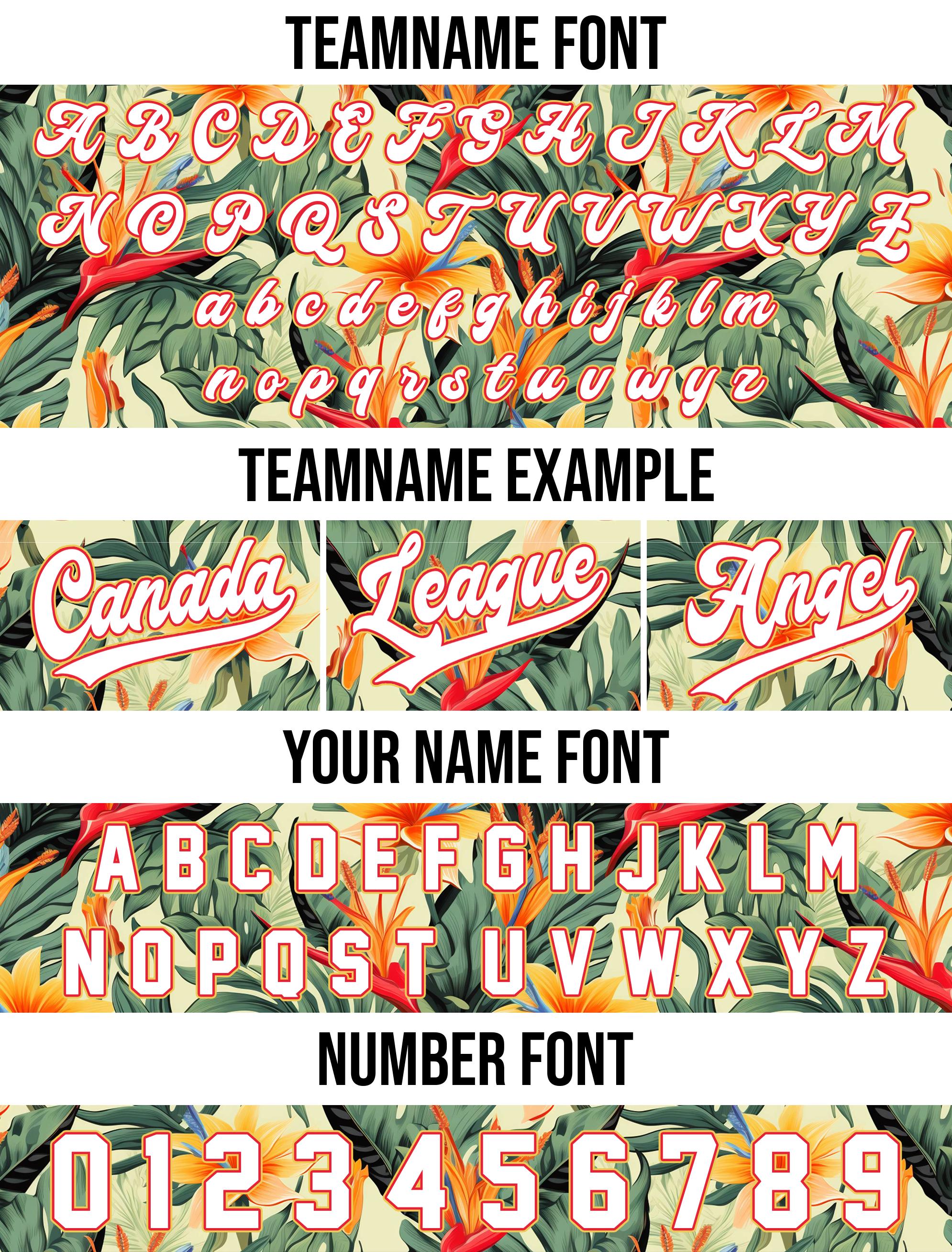 Personalized Hawaiian Baseball Jersey with Team Name Number Logo, Custom Beach Vacation Tropical Pattern Leaf Matching Family Jersey Shirt