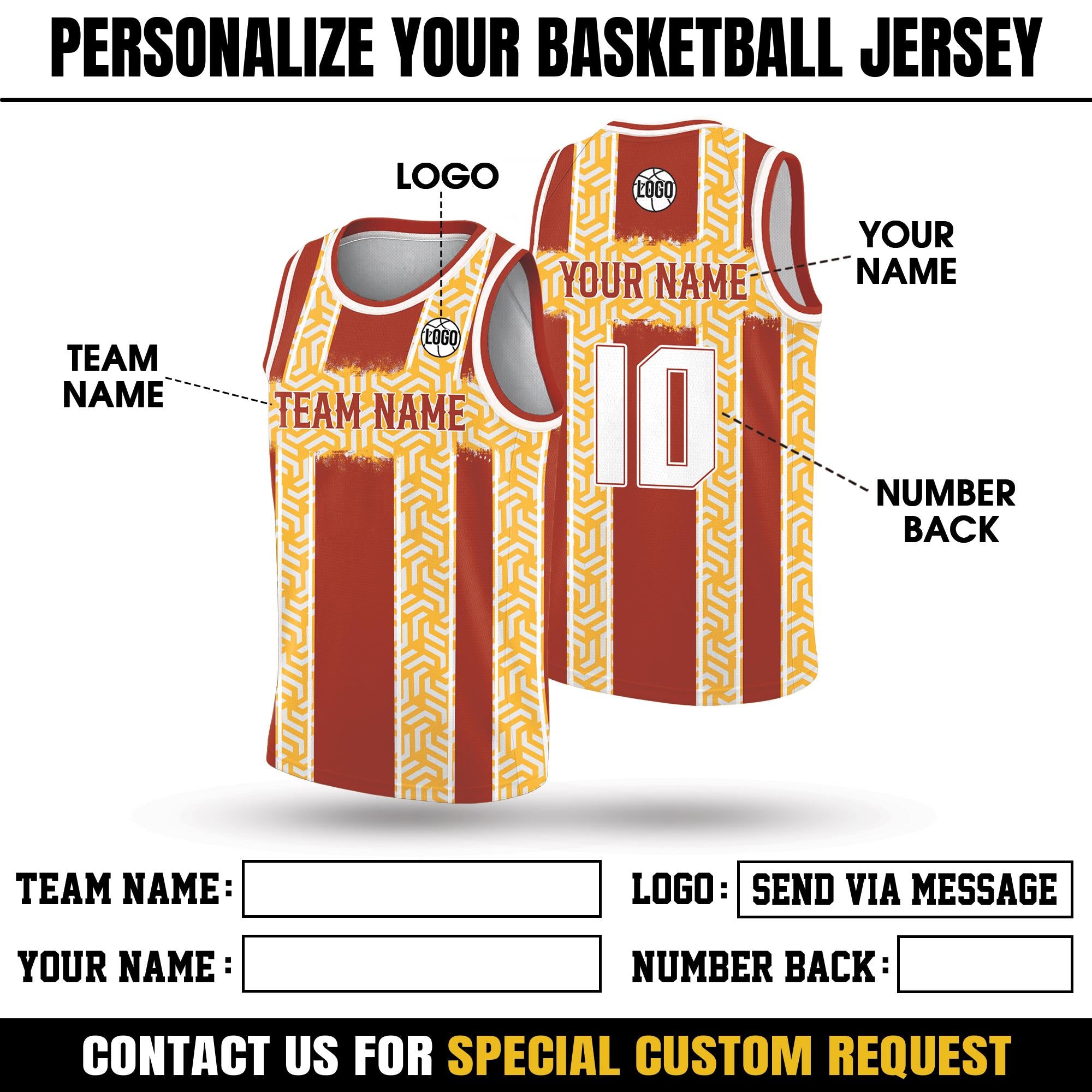 Personalized Team Name & Number Logo Basketball Jersey For Adult Kid, Custom Basketball Jersey for Game Day Outfit, Basketball Fan gifts