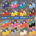 Personalized Team Name Number Logo For Adult Kid Youth Jersey Tank Top, Custom Gradient Basketball Jersey Shirt, Gifts For Basketball Lover