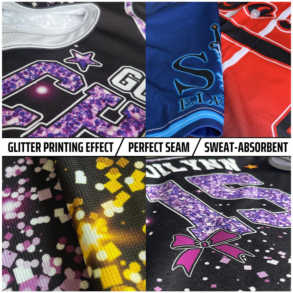 Custom Cheer Mom Baseball Jersey, Personalized Name Cheerleading Shirt For Cheerleader, Baseball Glitter Jersey, Cheer Mom Squad Shirt
