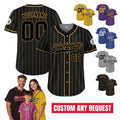 Personalized Button Down Jersey For Adult Youth Preschool, Custom Baseball Jersey Shirt with Name Number, Matching Uniform Game Day Outfit
