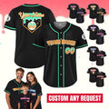 Personalized Ice Cream Drip Baseball Jersey for Adult Kid, Custom Sprinkle Drip Baseball Team Shirt, Matching Family Shirt, Birthday Gifts