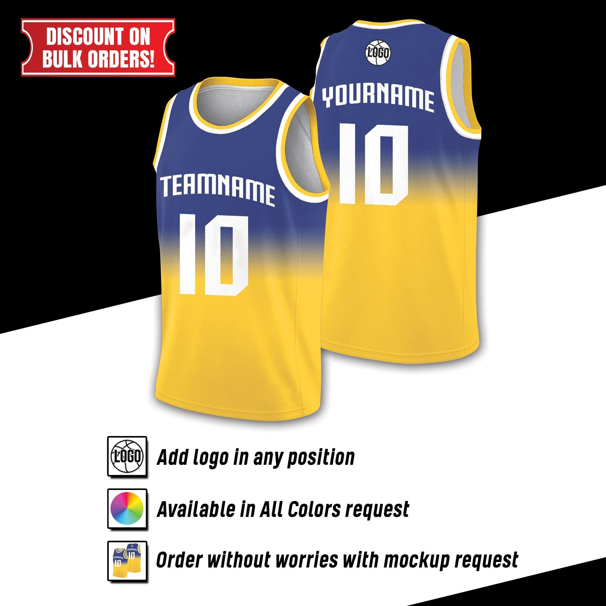Personalized Gradient Basketball Jersey Team Name Number Jersey Shirt For Adult Kid Youth, Basketball Gifts for Dad, Game Day Jerseys