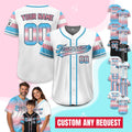 Custom Name LGBTQ Pride Month Baseball Jersey, Personalized LGBT Support Baseball Jersey Shirt, Gift for Pride,Rainbow Pride Jersey for LGBT
