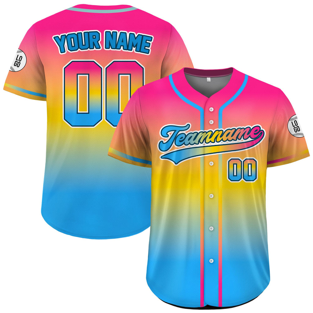 Custom LGBTQ Pride Month Baseball Jersey, Rainbow Pride Jersey for LGBT, Personalized LGBTQ Equality Pride shirt, lgbt Support Shirt