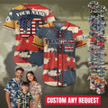 Custom Camo Baseball Jersey, Personalized Camouflage Jersey Uniform For Adult Kid,Father's Day Gift for Veteran Dad, Fishing Dad Hunting Dad