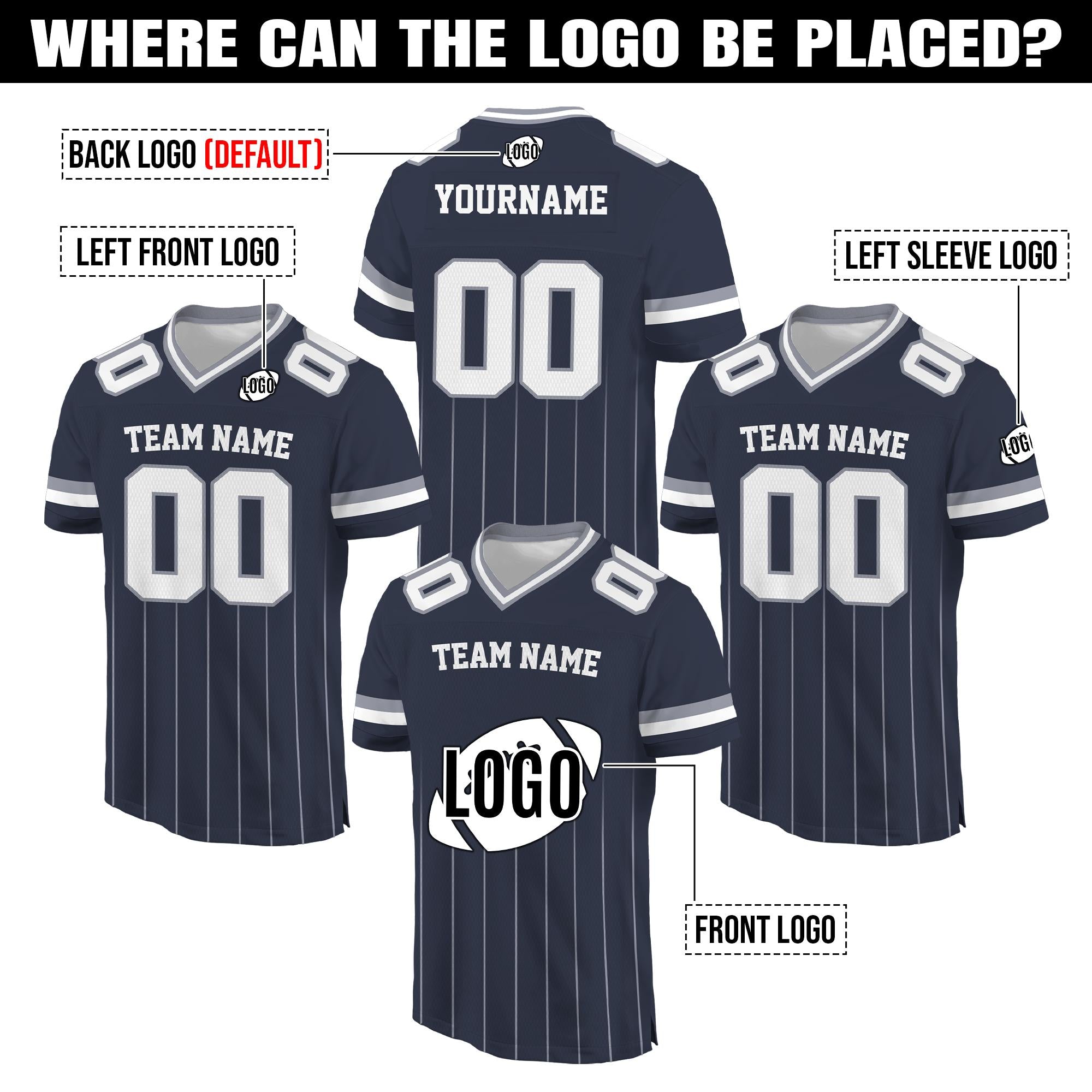 Customize Football Jersey For Preschool Youth Adult, Custom Name Number Jersey Shirt for Football fan Sports uniform College football Gift