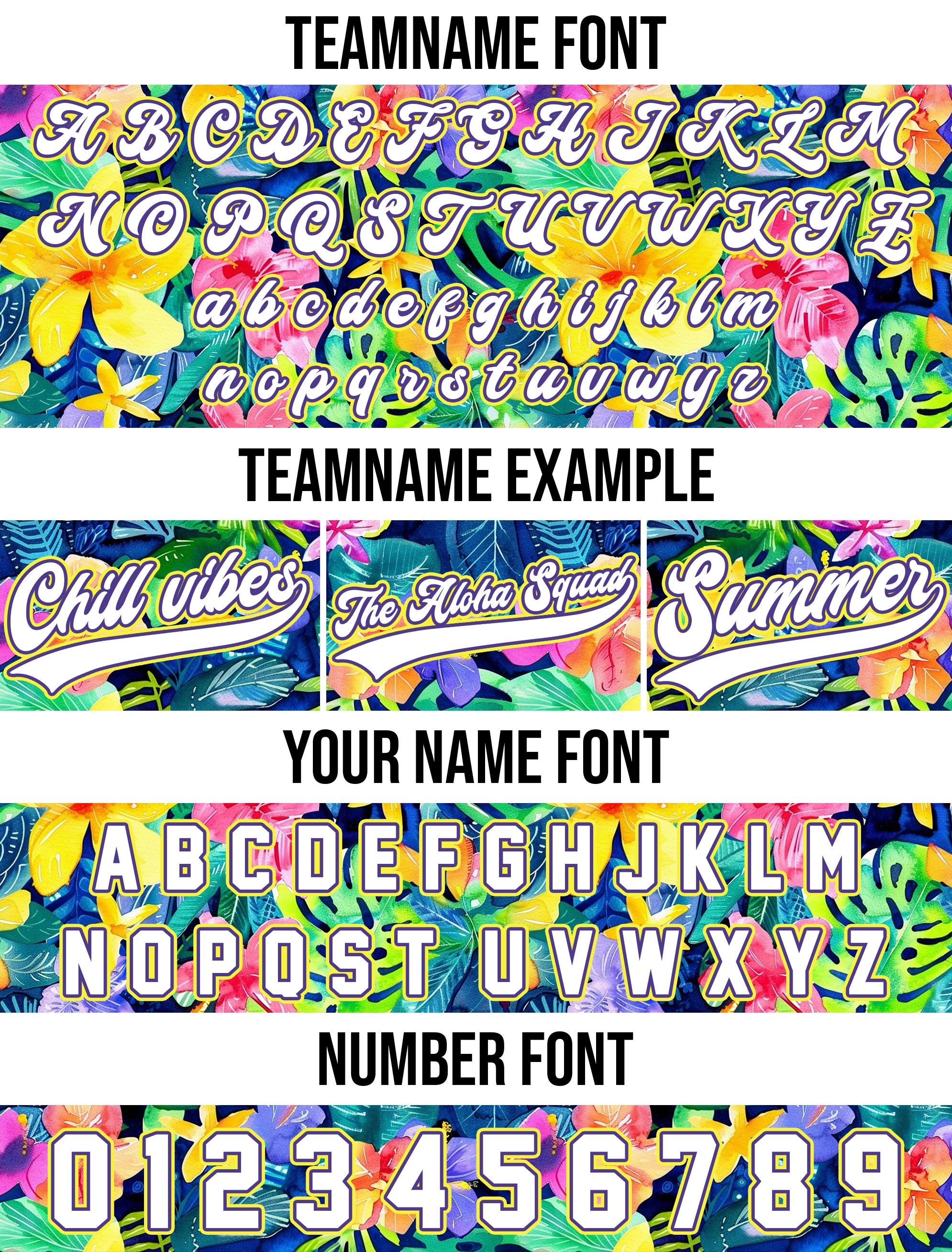 Custom Name Number Baseball Jersey with Face, Custom Face Hawaiian Jersey for Group Travel,Summer Reunion,Family Matching Party Jersey Shirt