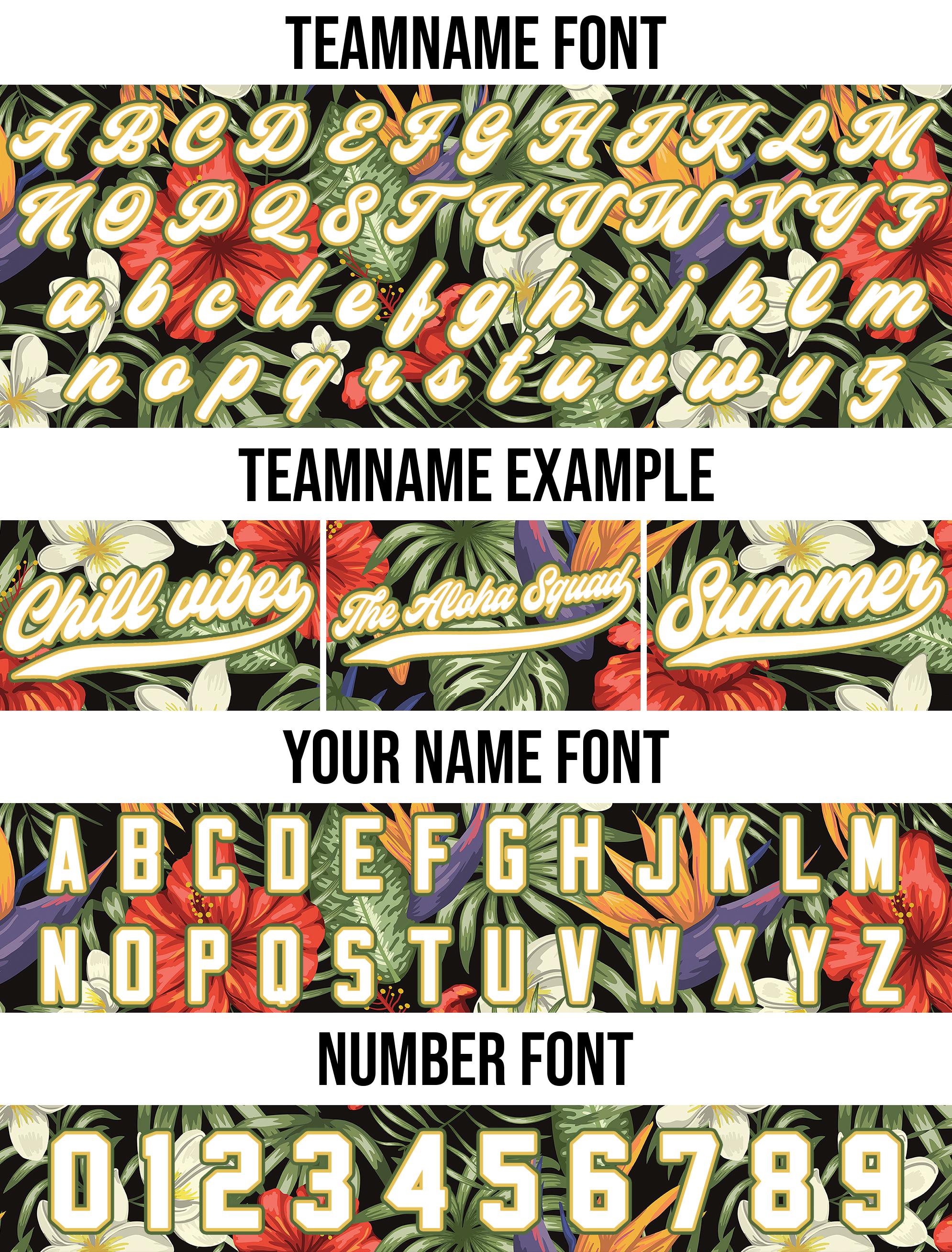 Custom Hawaiian Baseball Jersey with Face Teamname Name Number, Personalized Hawaii Floral Shirt for Men Women Youth Preschool Button Shirt