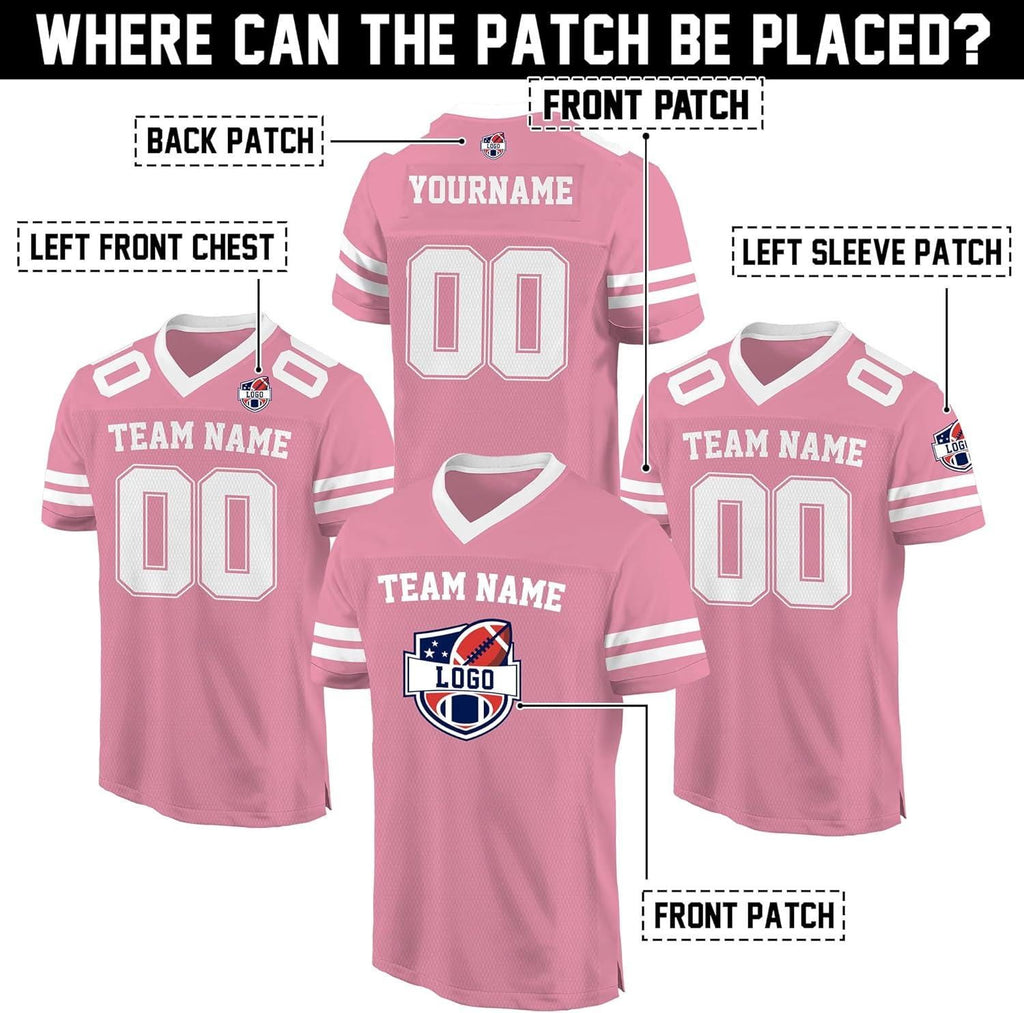 Personalized Team Name & Number Football Jersey Shirt For Adult Kid, Custom Football Jersey Shirt, Game Day Outfit For American Football Fan