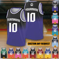 Custom Basketball Jersey Team Name Number, Personalized Jersey Shirt For Adult Kid Youth, Gifts For Basketball Lover Player, Game Day Outfit