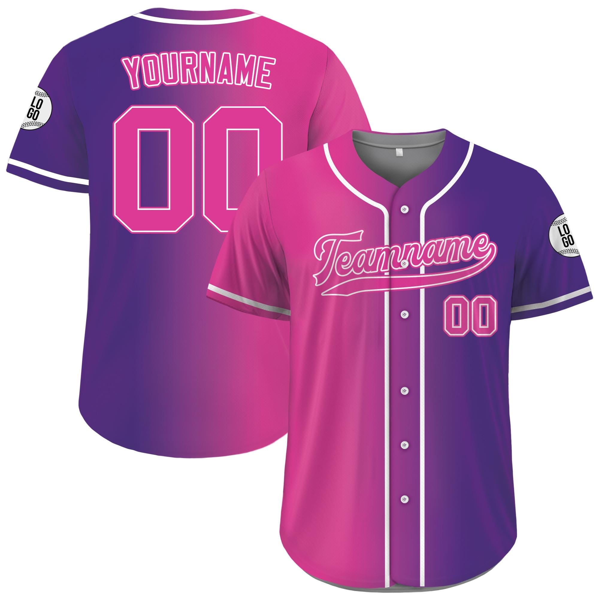 Custom Team Name Number Baseball Jersey for Preschool Youth Adult, Personalized Jersey Uniform For Fans Baseball Lovers Couple Jersey