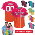 Custom Baseball Jersey with Team Name Number, Personalized Jersey Printed Shirt for Men Women Youth Preschool, Gifts for Baseball Fans Cheer