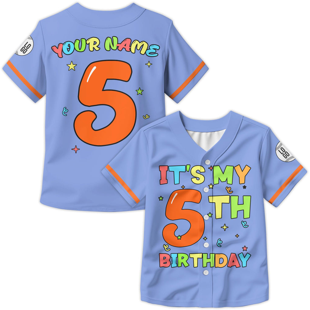 Personalized Birthday Boy Baseball Jersey for Youth Kids, Custom Rookie of the Year Baseball Jersey Kid Matching Sports Uniform Kid Jersey