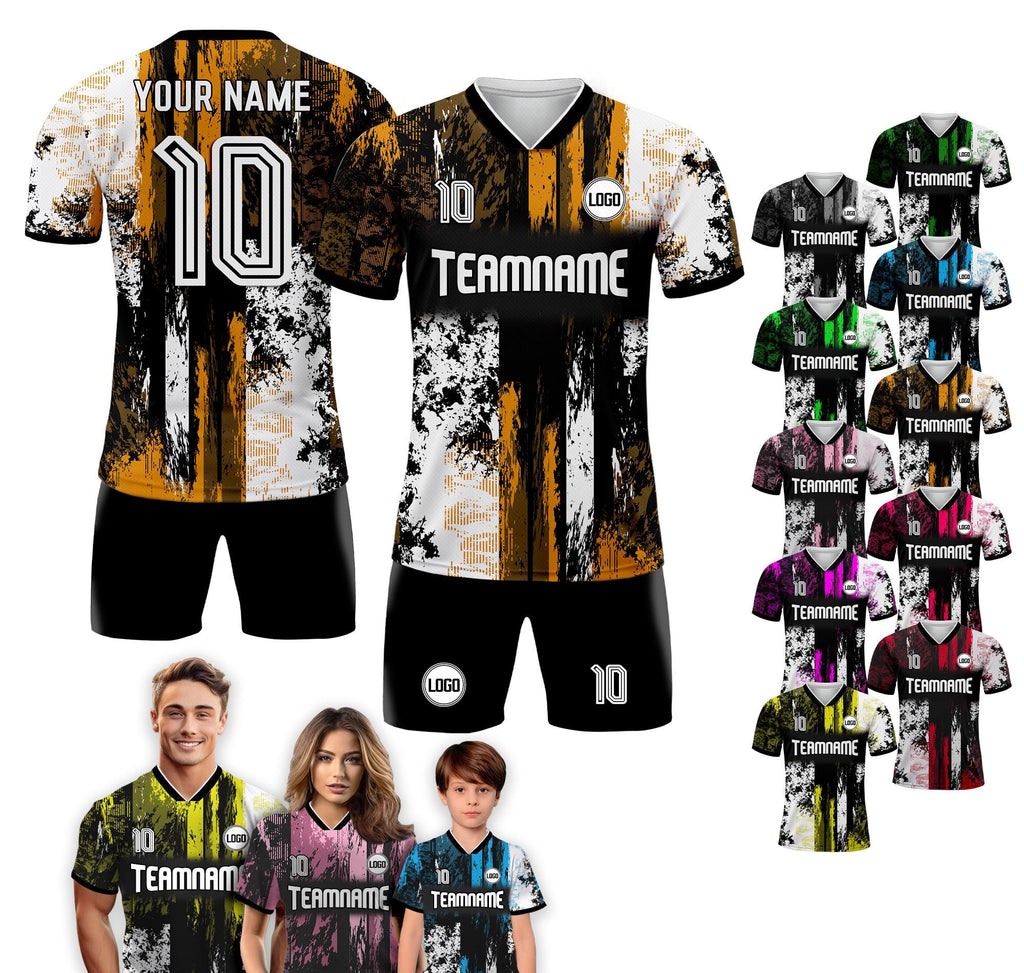 Custom Name Soccer Jersey for Men Women Boy Girl Team Uniform, Personalized Soccer Jersey Shirt Game Day Vibes Birthday boy jersey Gifts