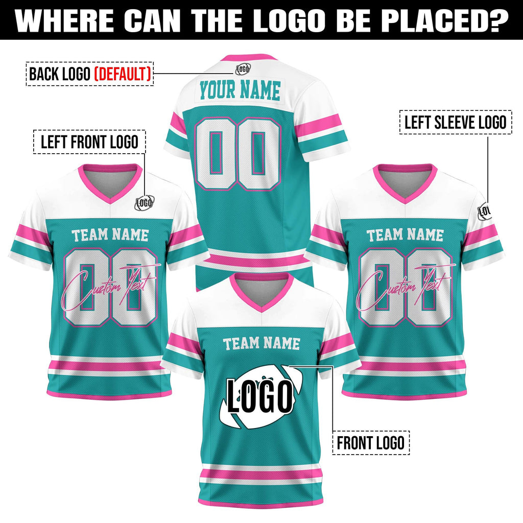 Personalized Team Name Number Football Jersey Shirt For Adult Kid, Custom Name Jersey Shirt For Football Fan Tee College football shirts
