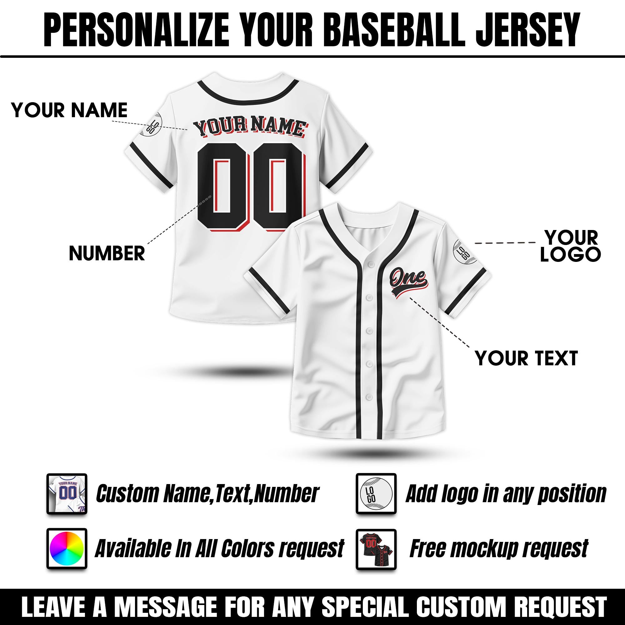 Personalized Birthday Boy Baseball Jersey for Youth Kids, Custom Baby Boy Baseball Jersey, Kids Birthday Gift, Baseball First Birthday