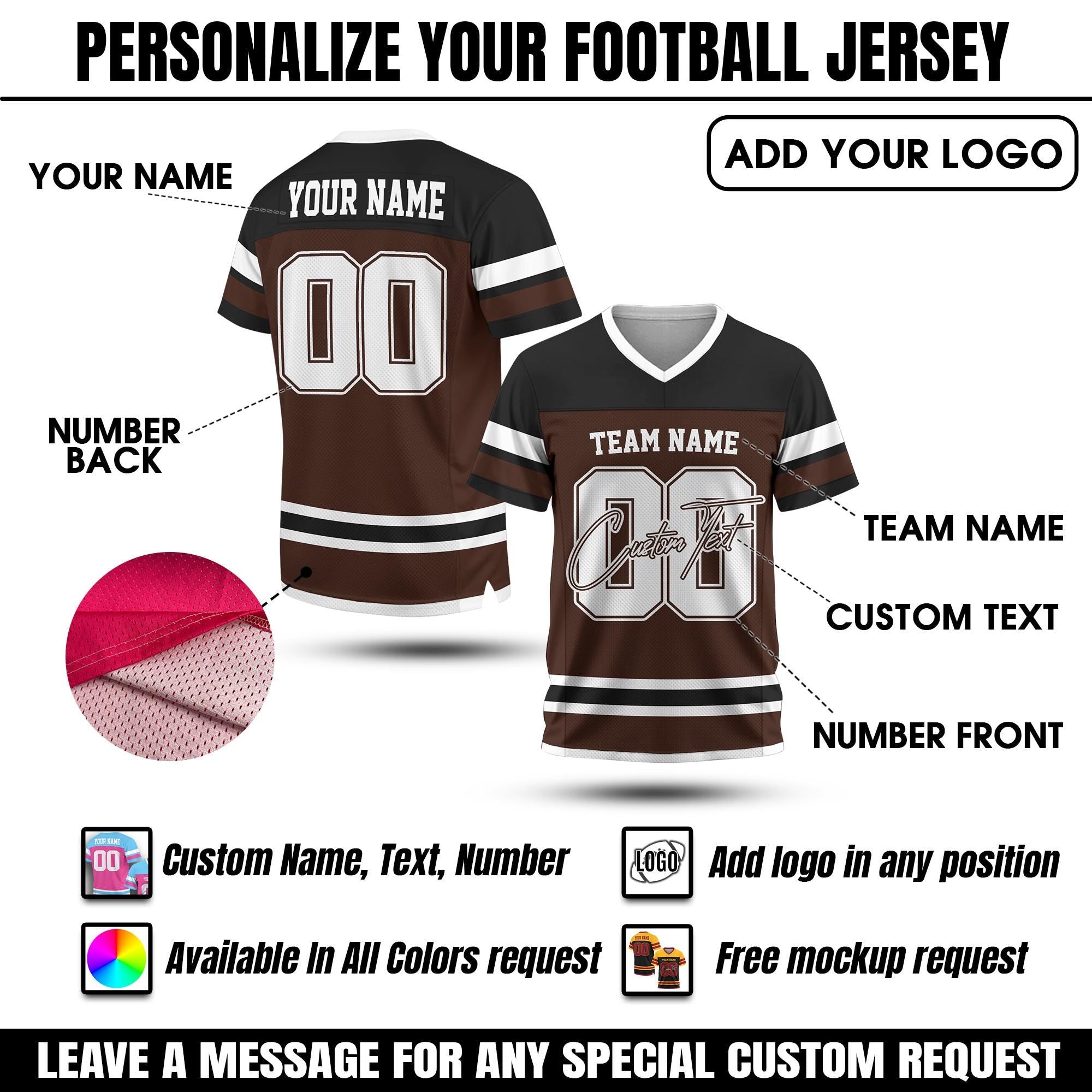 Custom Name Number Logo Football Jersey For Adult Kid Personalized Team Uniform Football Fan Tee Football V-neck Mesh Jersey concert outfit