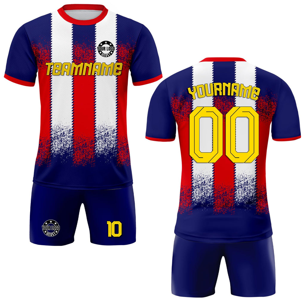 Custom Name Soccer Jersey for Boy Girl Adult Team Uniform, Personalized Jersey with Team Name Number Logo, Custom Boy Soccer Jersey Gift