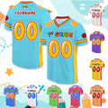 Personalized Back To School Football Jersey for Kids, Custom 1st Day Of School with Name Elementary Kids back to school Cute preschool Shirt