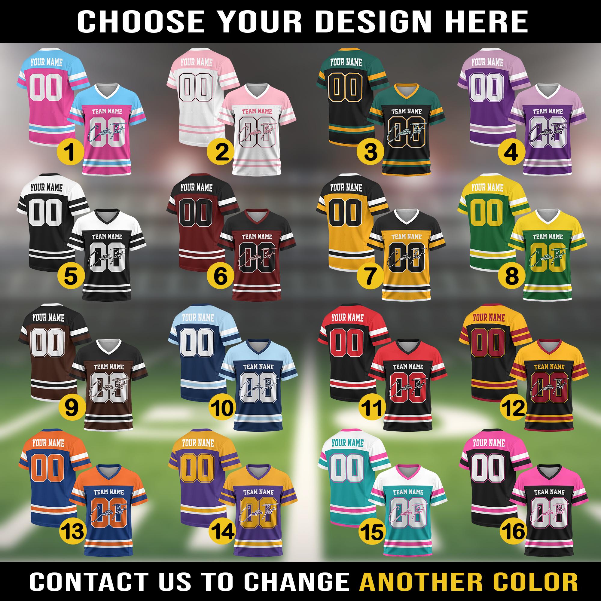 Custom Name Number Logo Football Jersey For Adult Kid Personalized Team Uniform Football Fan Tee Football V-neck Mesh Jersey For Men Women