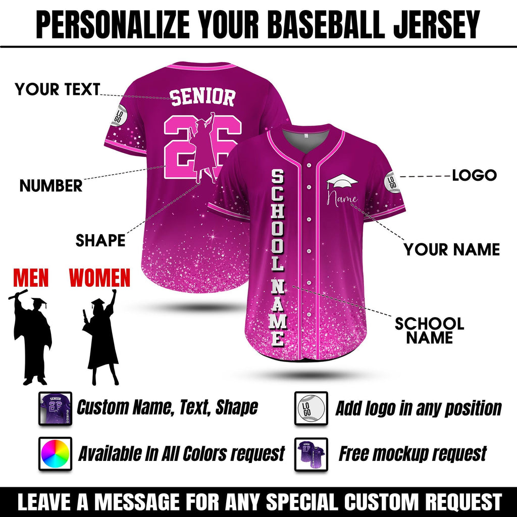 Custom Graduation Squad, Personalized Name Senior Jersey, Custom Matching High School Graduation Shirt, Graduation Gifts, Graduation Party