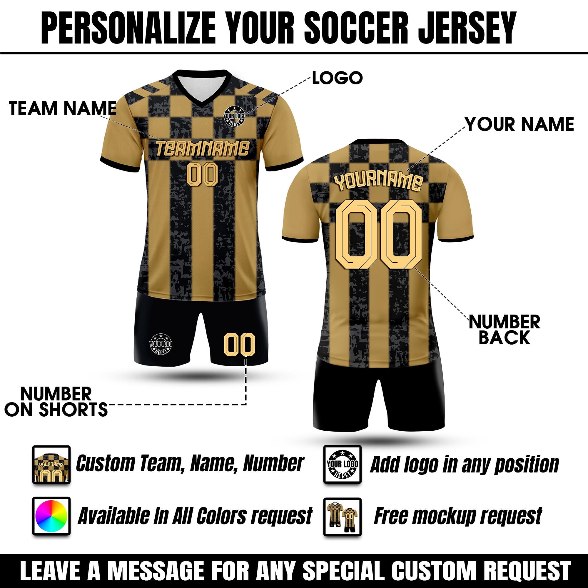 Custom Team Soccer Jersey for Boy Girl Adult Team Uniform, Personalized Jersey with Team Name Number Logo Custom Boy Soccer Jersey Gift