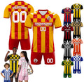 Personalized Sublimation Soccer Jersey Custom Name Number Jersey for Boy Girl Adult Team Uniform, Custom Boy Soccer Jersey Team Uniform