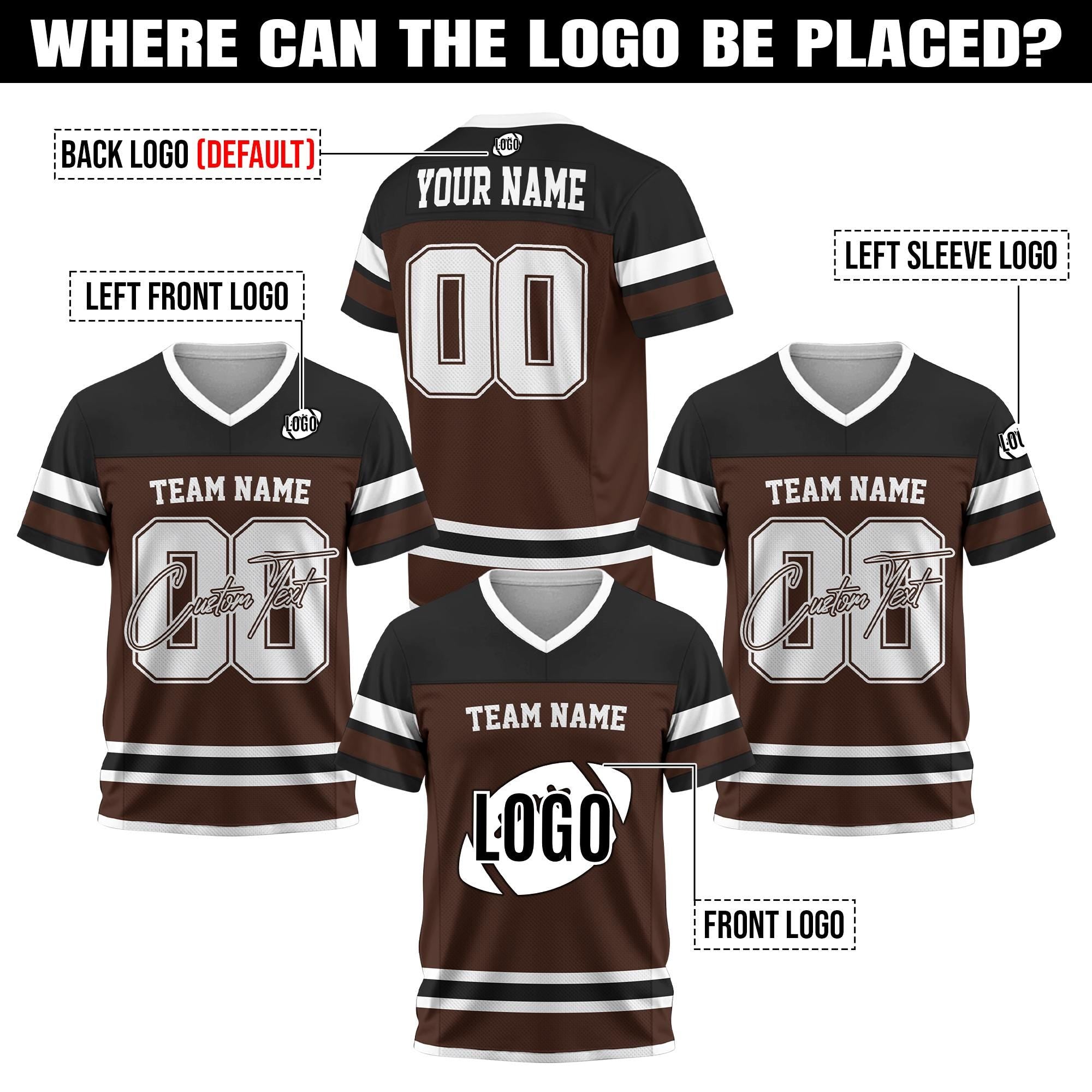 Custom Name Number Logo Football Jersey For Adult Kid Personalized Team Uniform Football Fan Tee Football V-neck Mesh Jersey concert outfit
