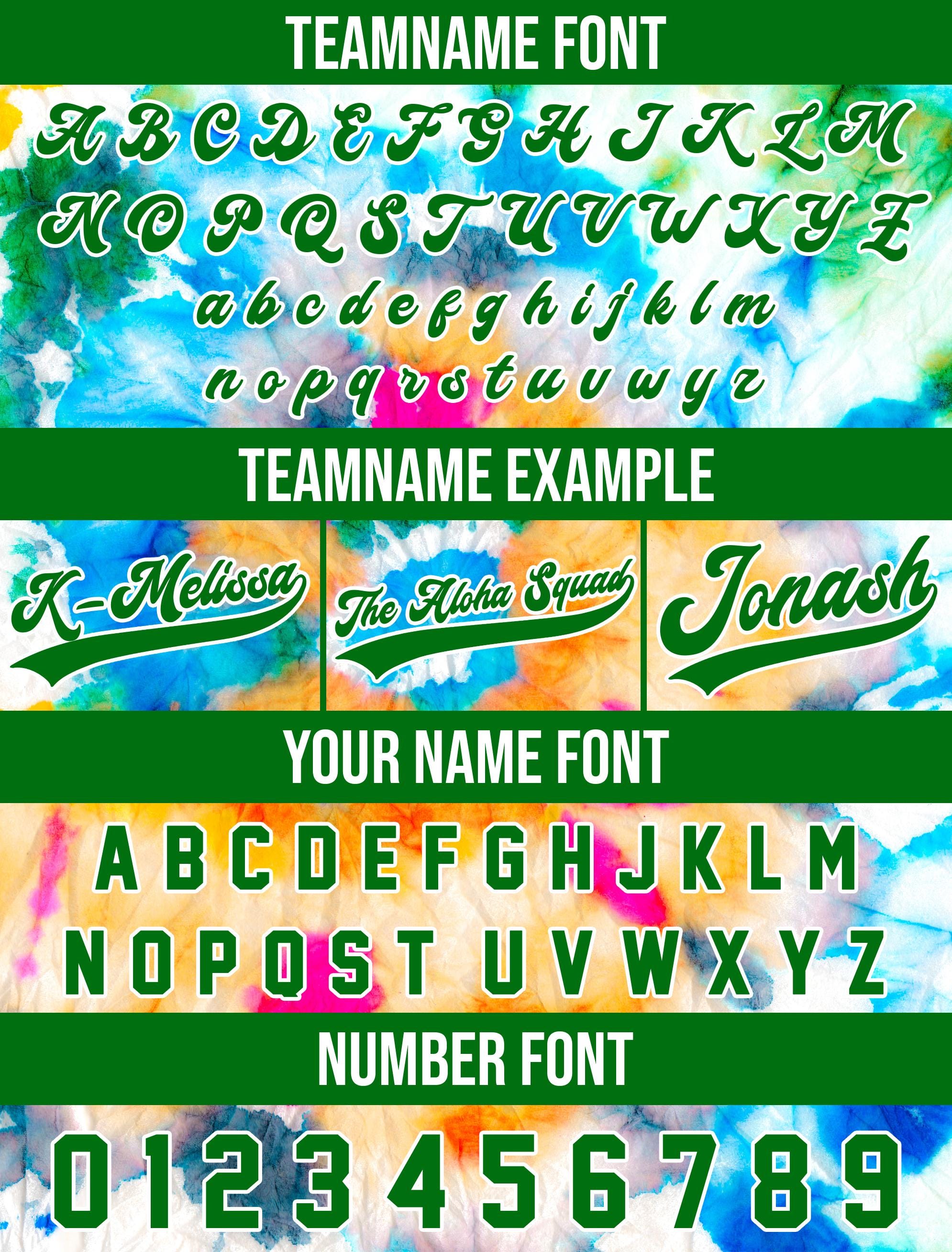 Personalized Tie Dye Pattern Baseball Jersey For Adult Kid, Custom Team Name Number Logo Baseball Jersey Button Down
