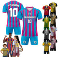 Custom Team Soccer Jersey for Men Women Youth Kid, Personalized Jersey with Team Name Number Logo, Game Day Outfit Soccer Jersey Gifts