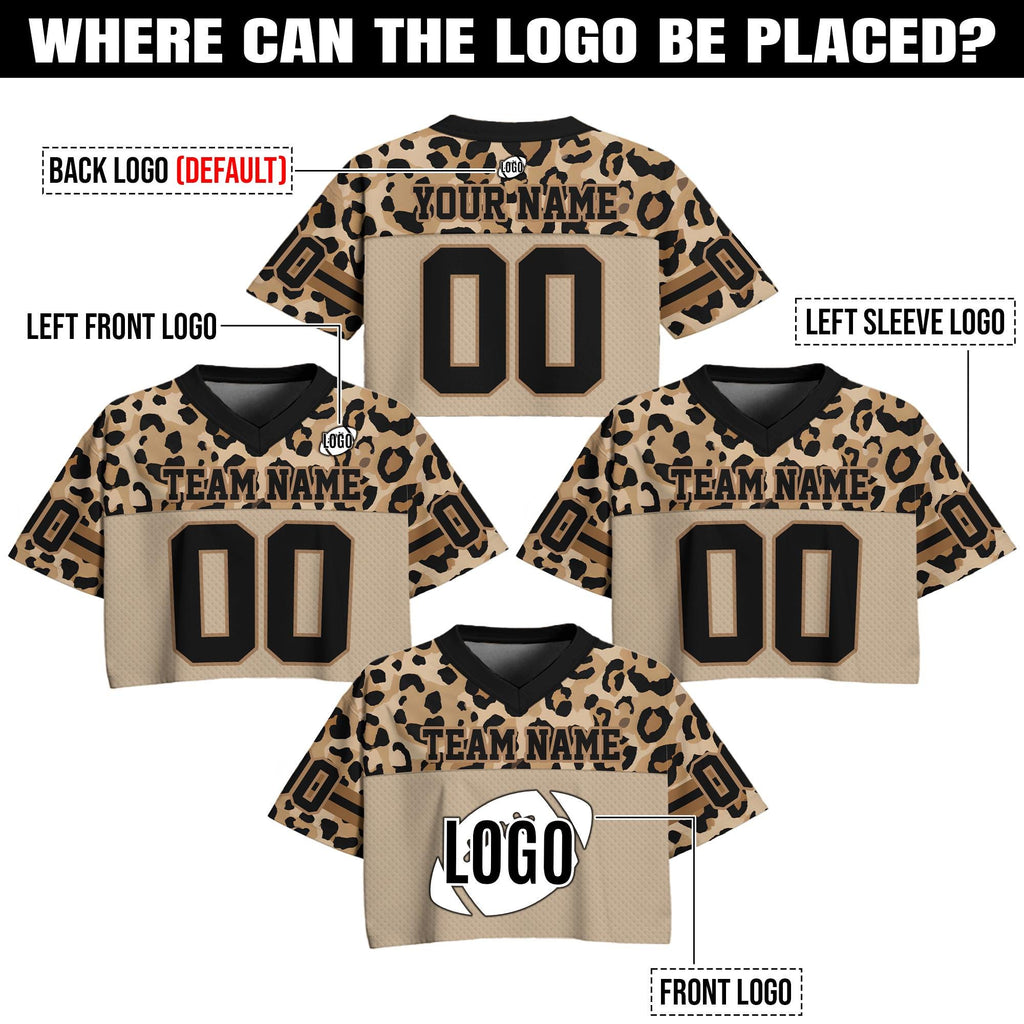 Personalized Team Name Number Cropped Football Jersey for Women Girls Custom Women Crop Tee Streetwear Top Tour Concert Outfit Gift for her