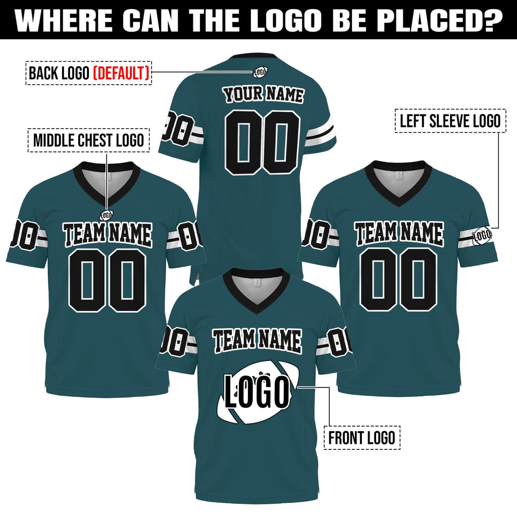Personalized Football Game Day with Player Names, Customized Jersey Family for Football Lovers, Football Shirts for Dads Casual Wear Outfits