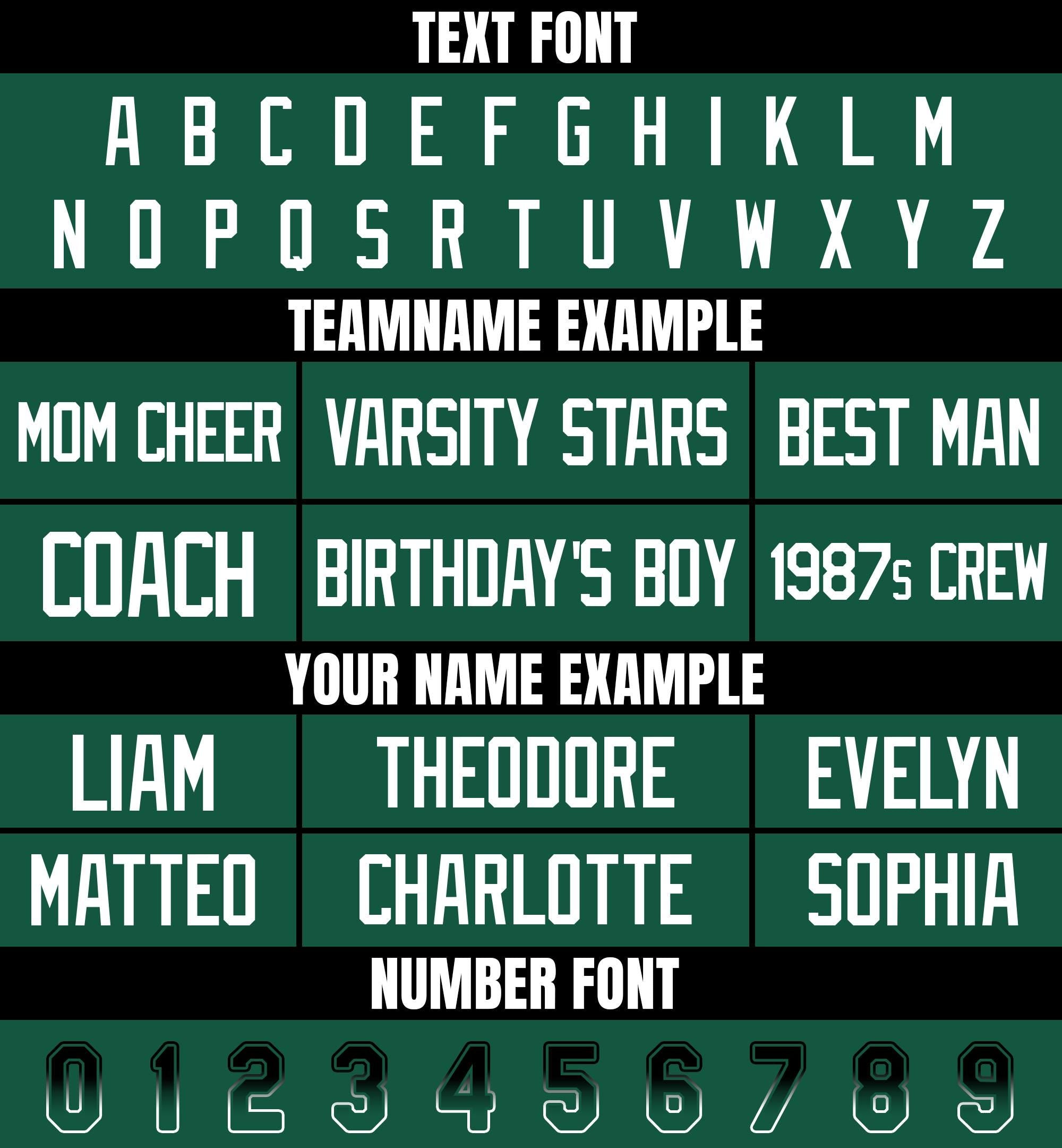 Personalized Gradient Football Jersey Game Day Family Matching Outfit, Customized Team Shirt with Player Name Number, Birthday Gift for him