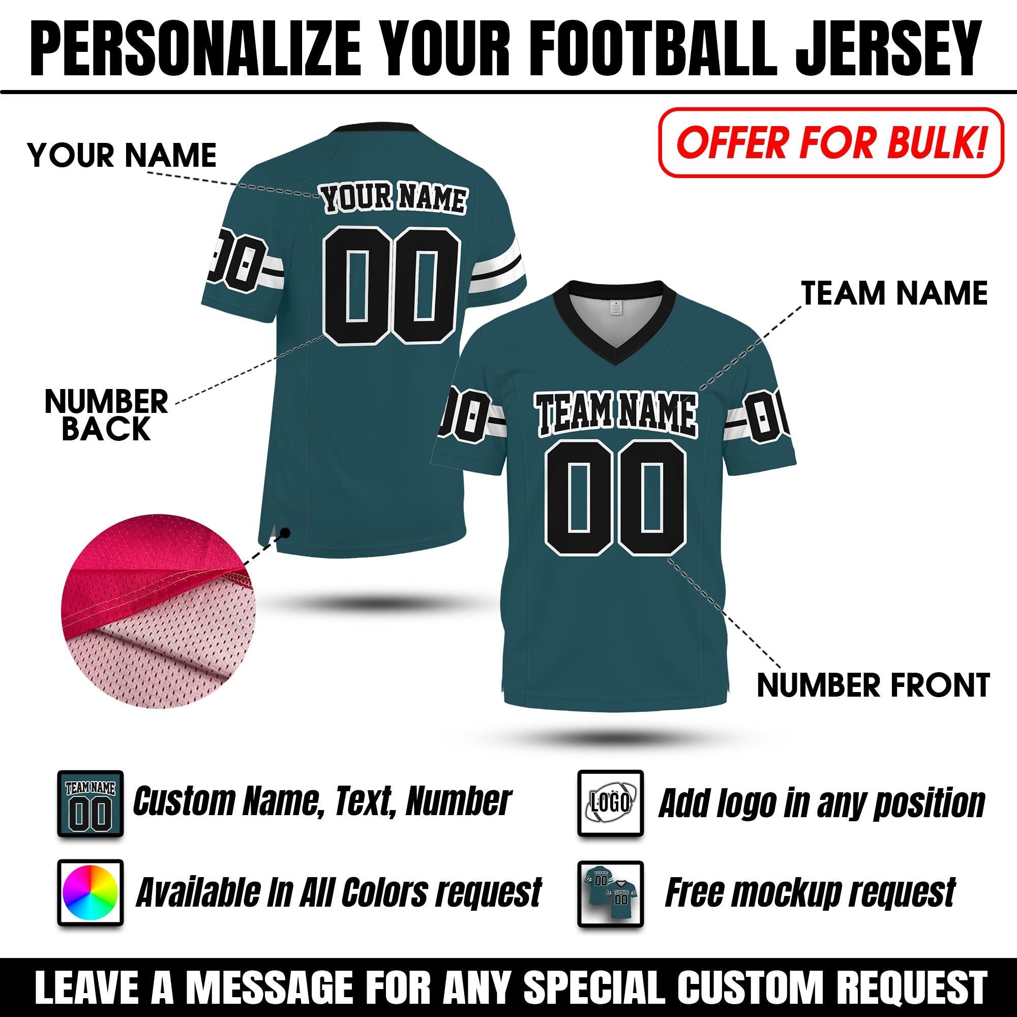 Personalized Football Game Day with Player Names, Customized Jersey Family for Football Lovers, Football Shirts for Dads Casual Wear Outfits