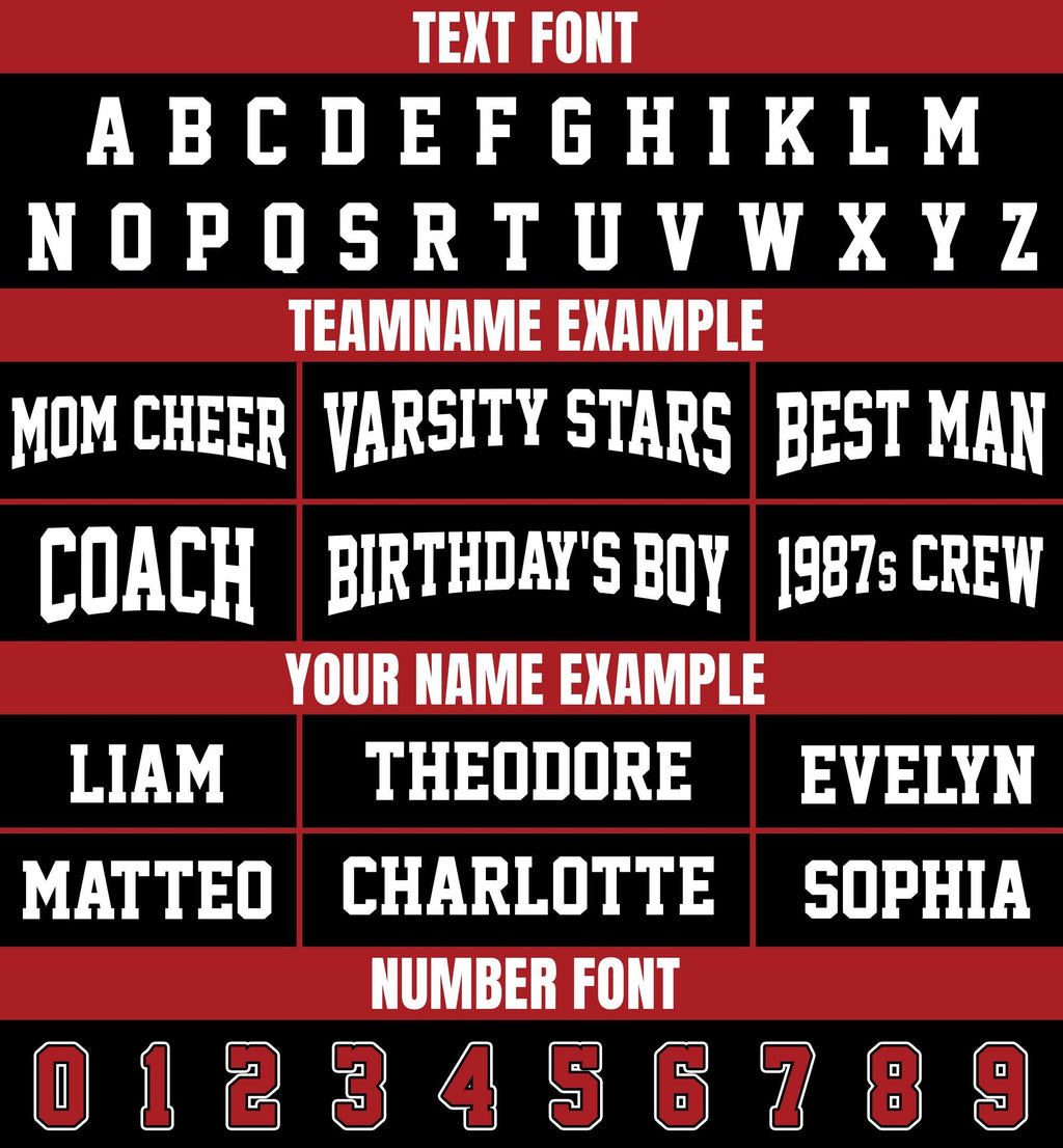 Personalized Football Game Day Casual Wear Outfits with Player Names, Customized Jersey Family for Men women youth kids, Matching jersey