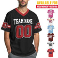 Personalized Football Game Day Casual Wear Outfits with Player Names, Customized Jersey Family for Men women youth kids, Matching jersey